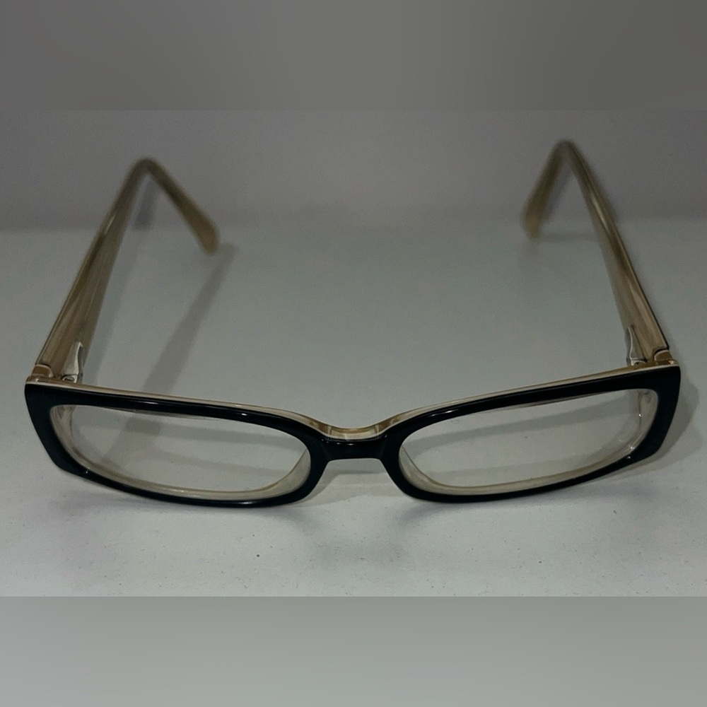 Enhance 3709 Onyx-Bone Women Full Rim Eyeglasses 51/16/140